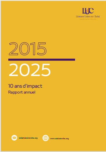 Couverture — Rapport Annuel 2015-2025